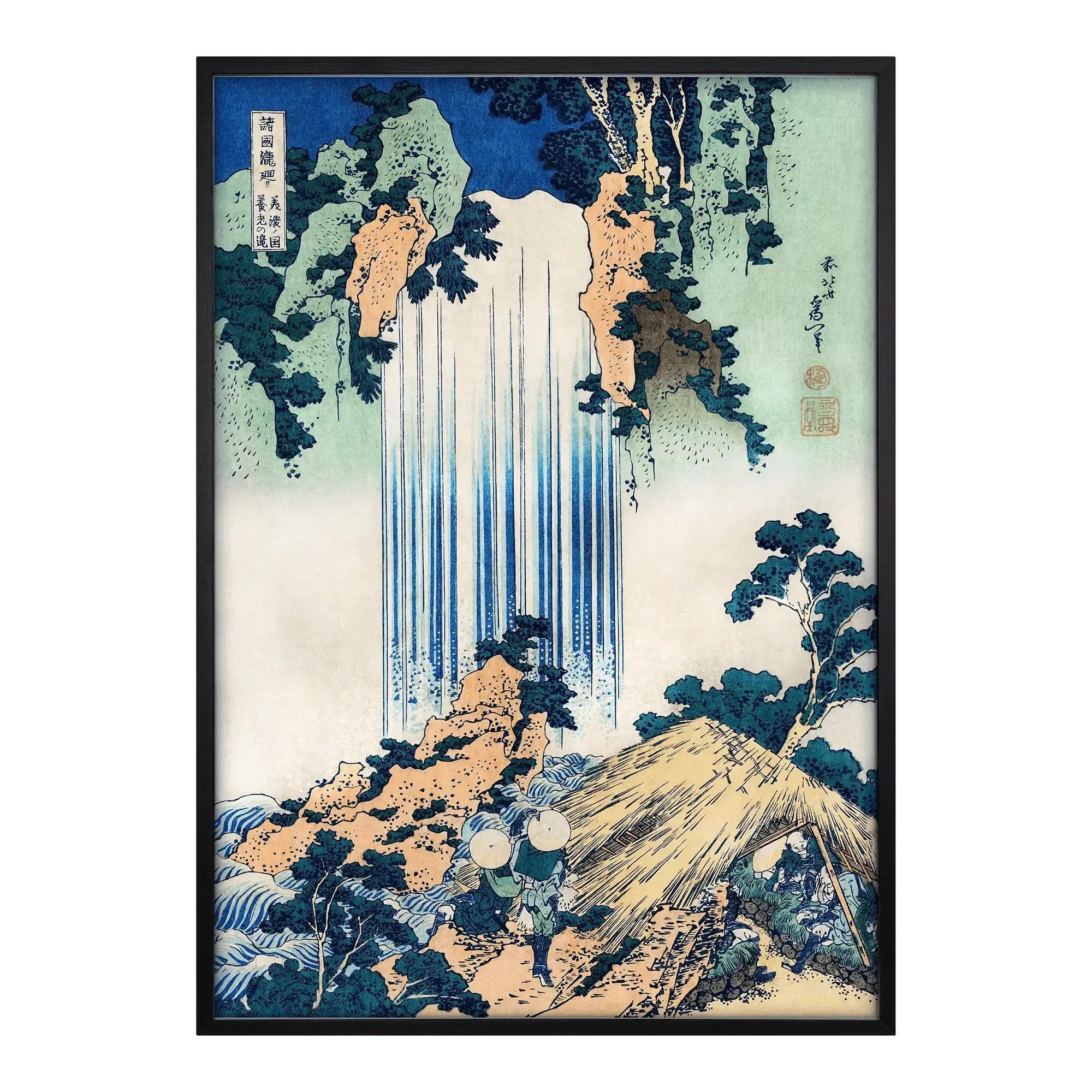 Yoro Waterfall in Mino Province Artelo