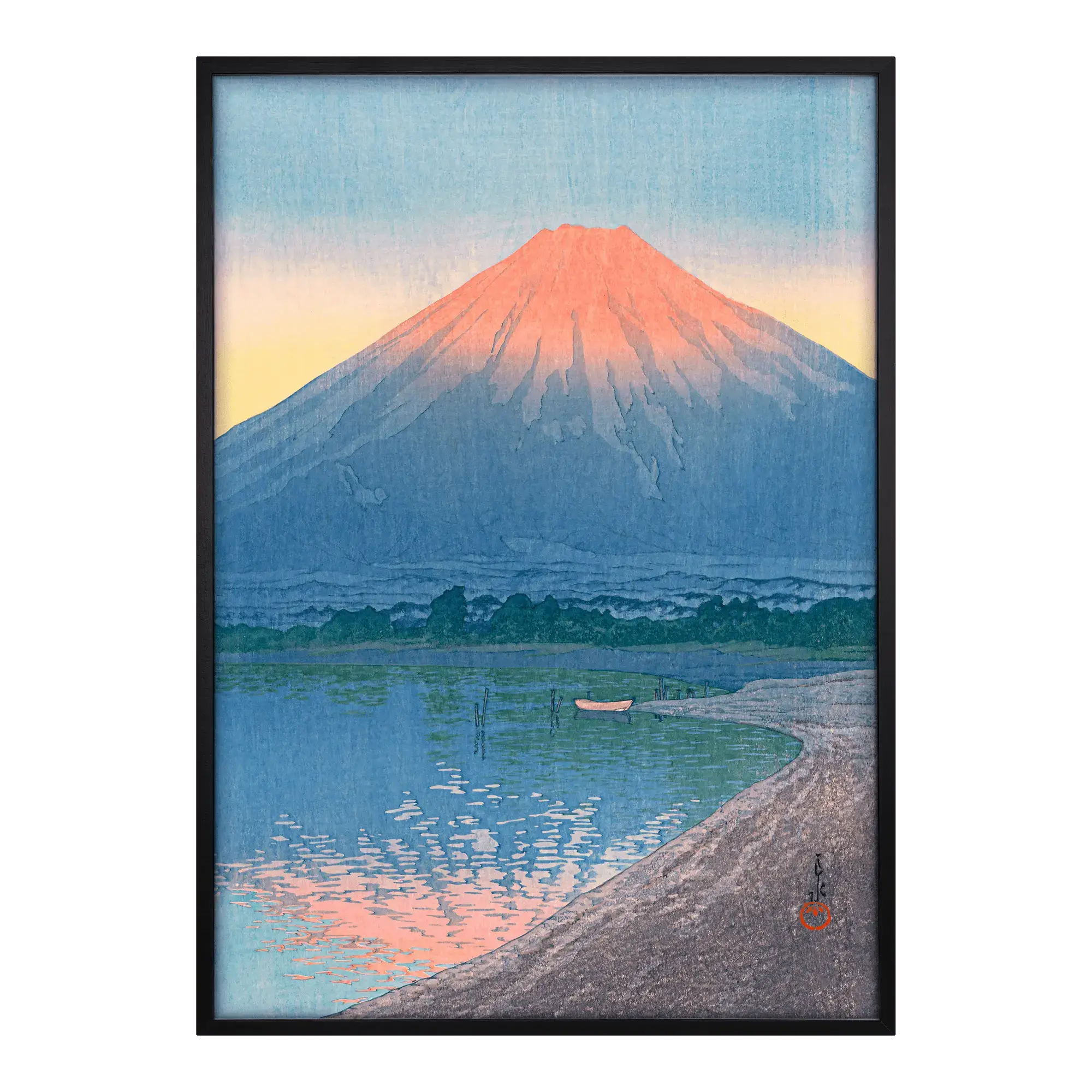 Dawn At Lake Yamanaka Alfredssons