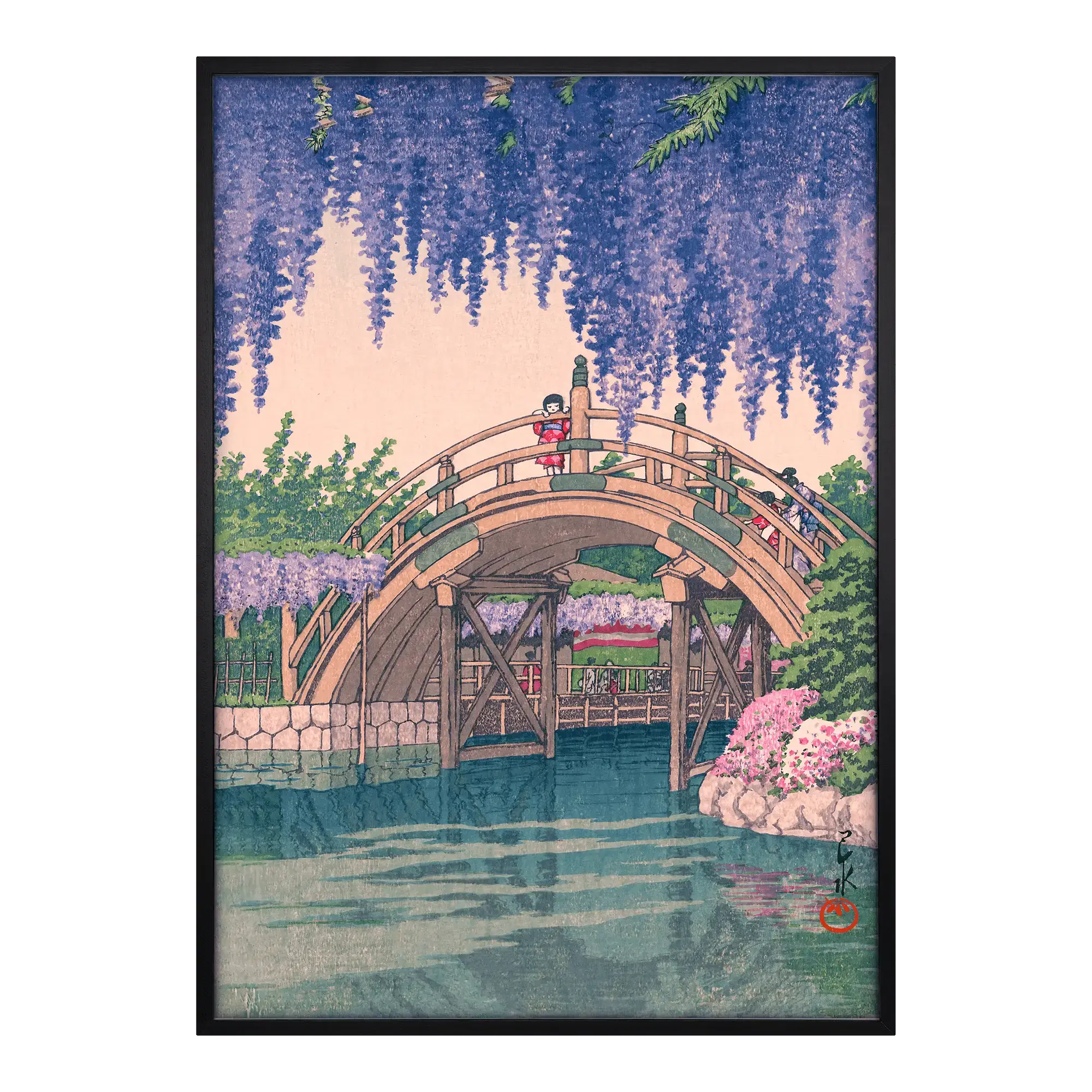 Wisteria at Kameido Alfredssons