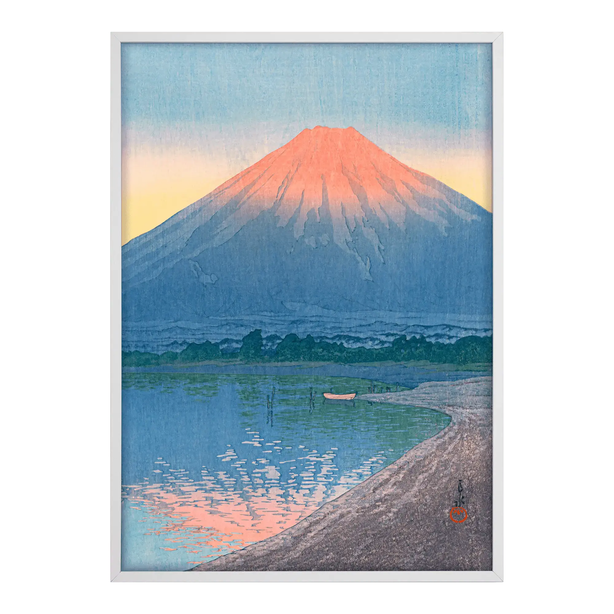 Dawn At Lake Yamanaka Alfredssons