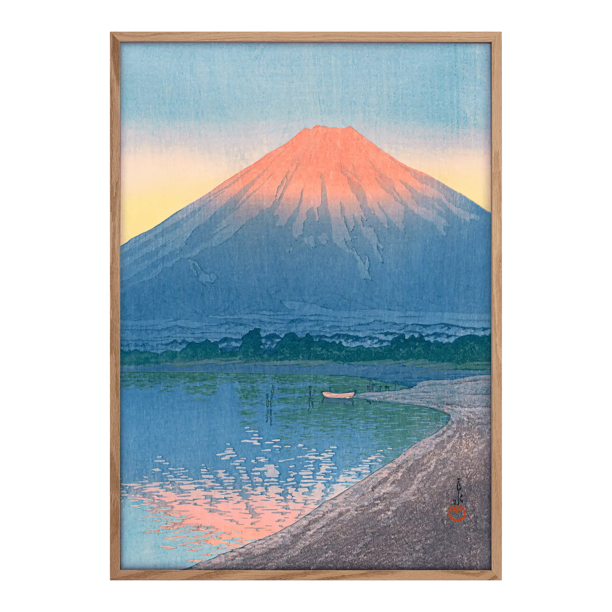 Dawn At Lake Yamanaka Alfredssons