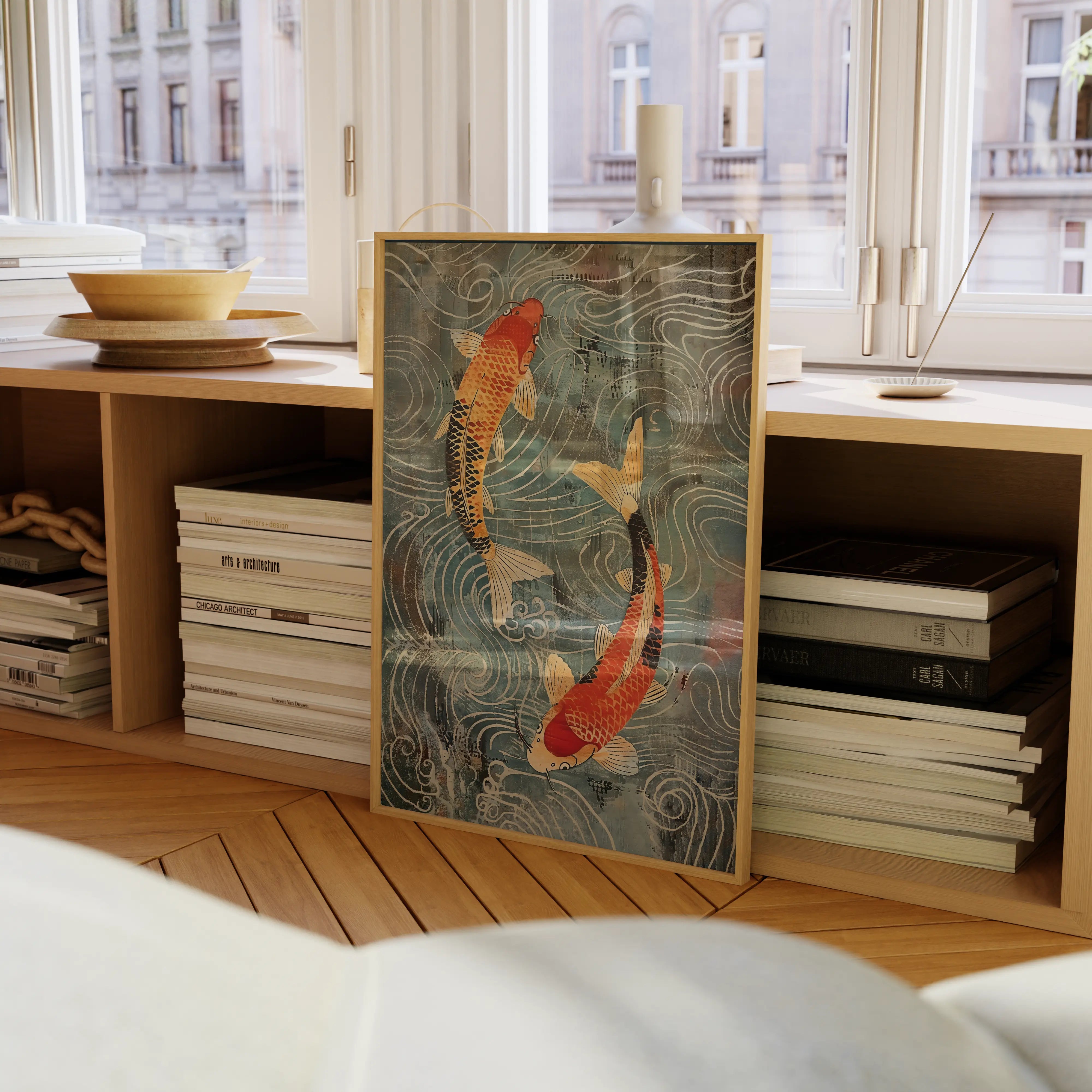 Koi in Eternal Flow Artelo