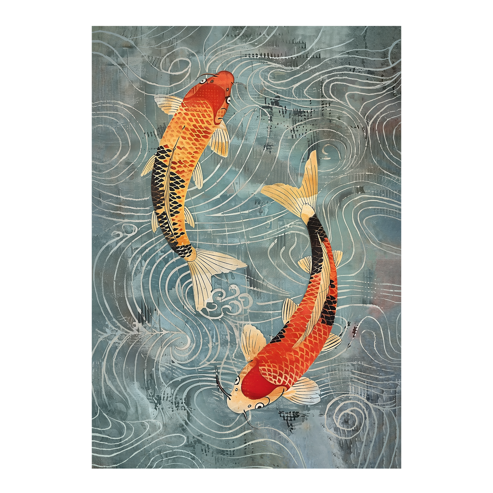 Koi in Eternal Flow Alfredssons