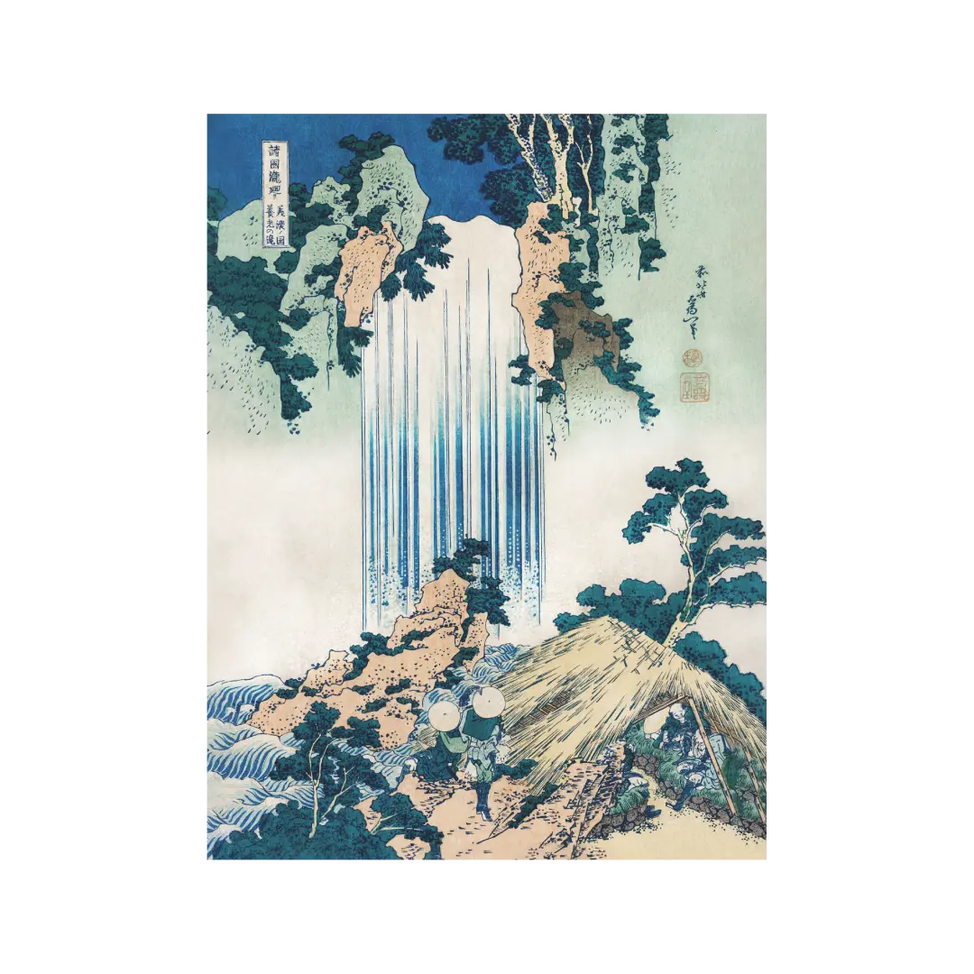 Yoro Waterfall in Mino Province Artelo