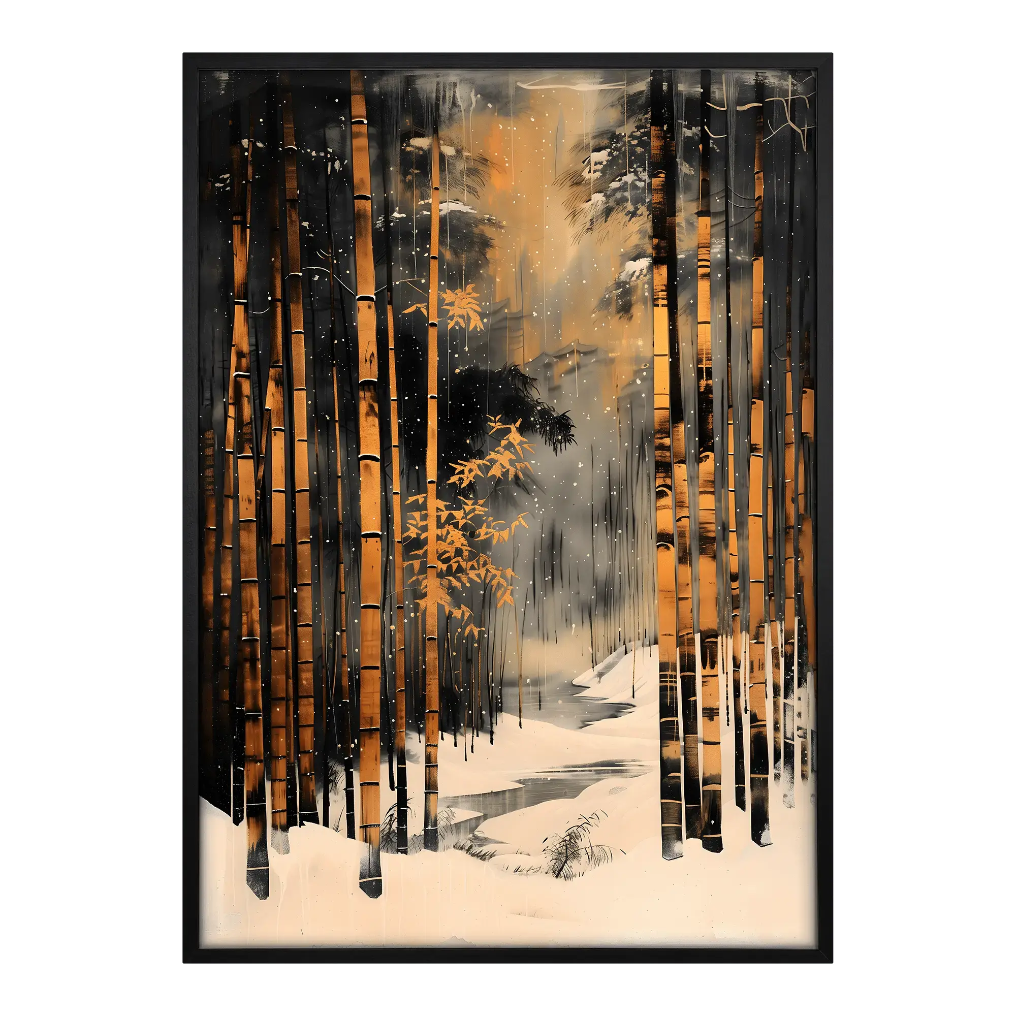 Bamboo in the snow Alfredssons