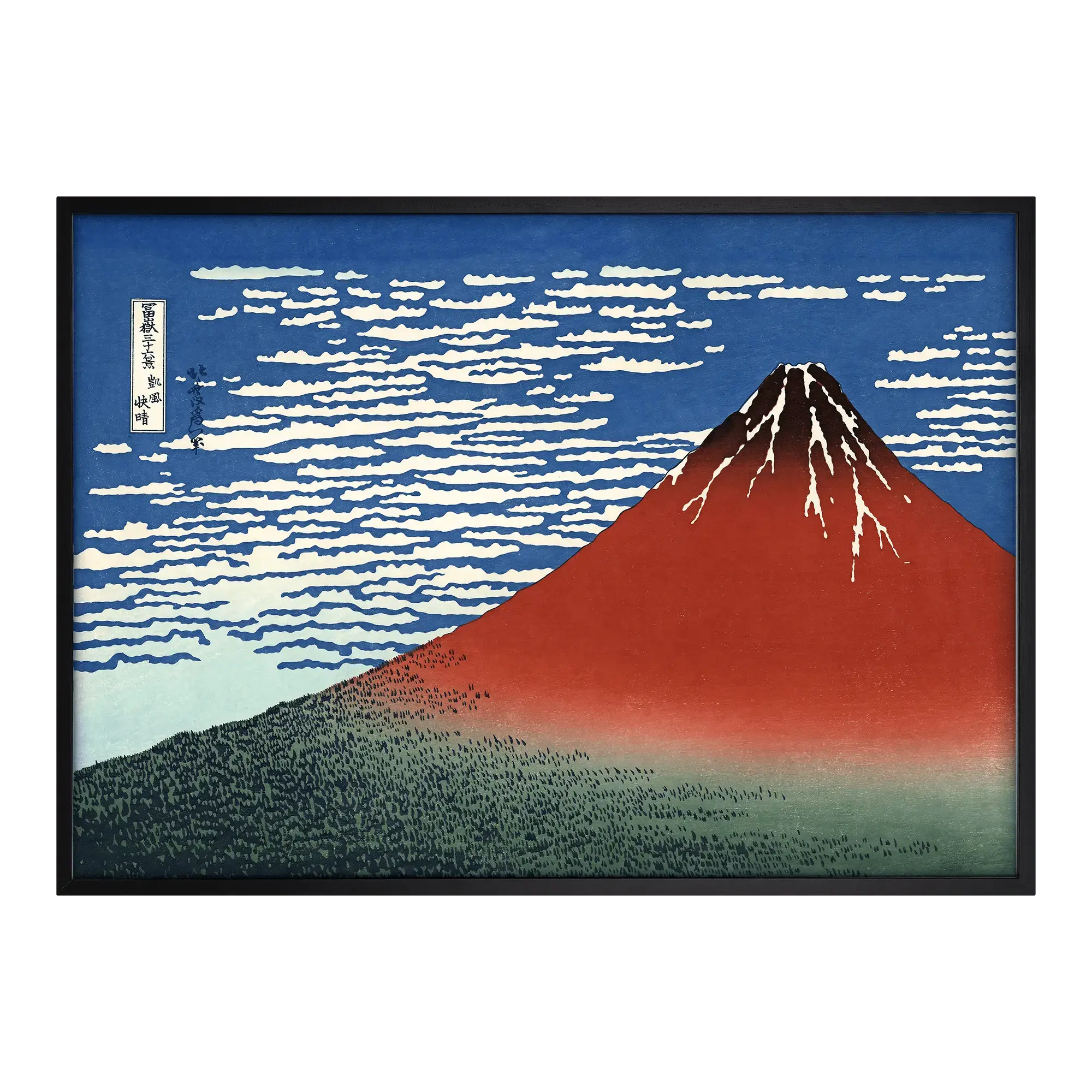 Red Fuji in Clear Weather Alfredssons