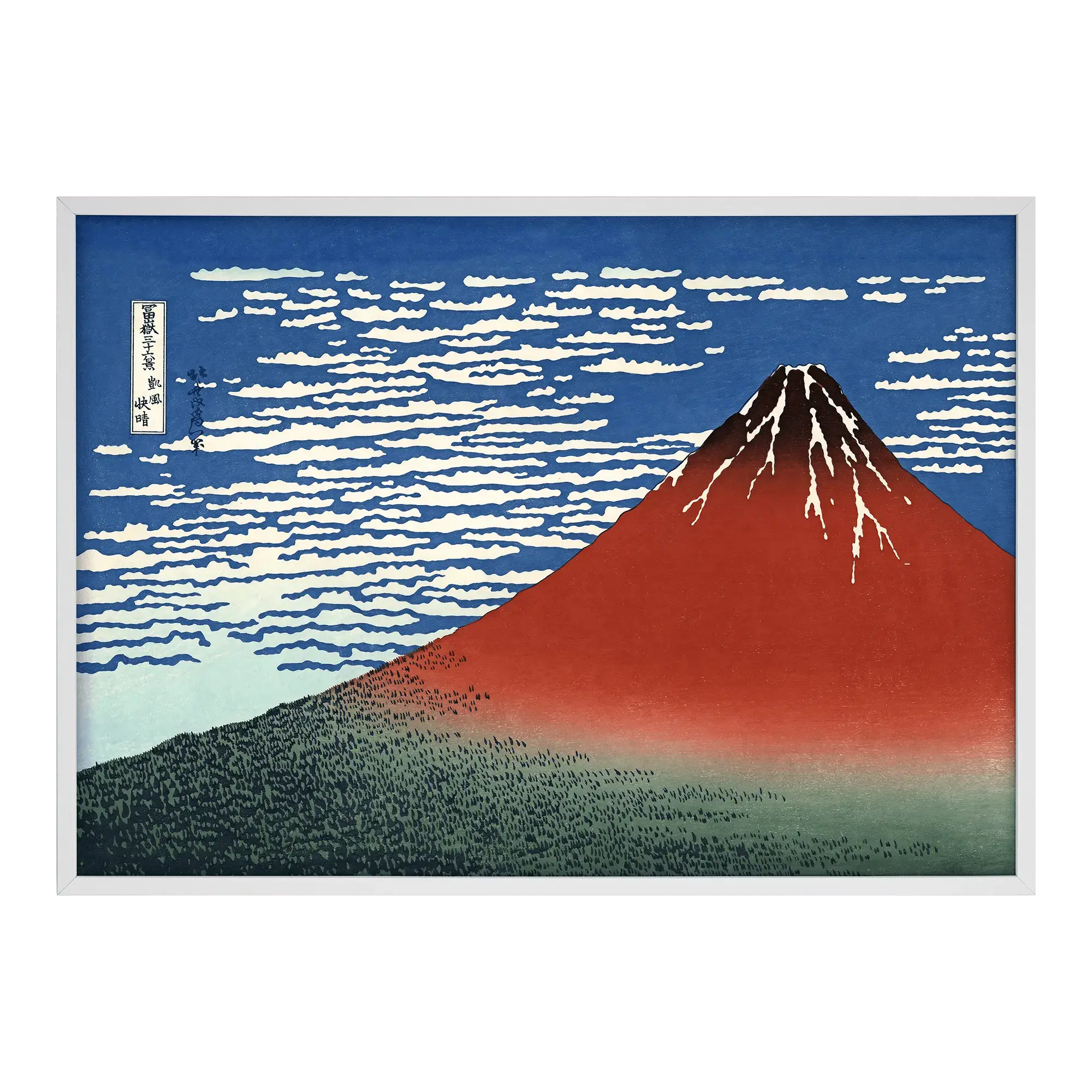 Red Fuji in Clear Weather Alfredssons