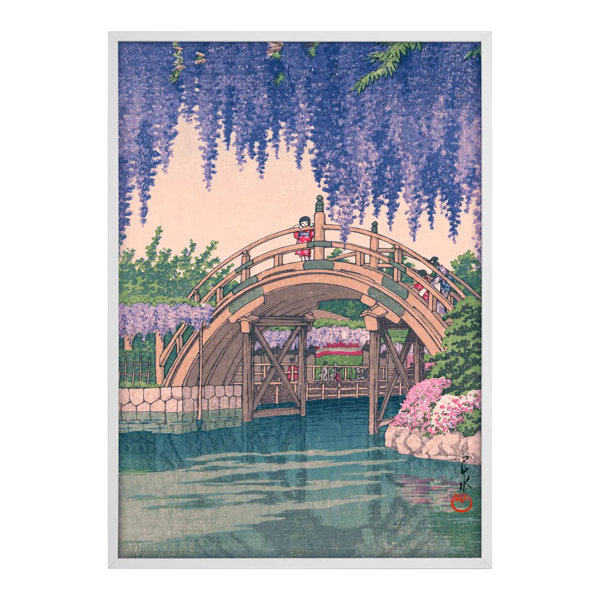 Wisteria at Kameido Alfredssons