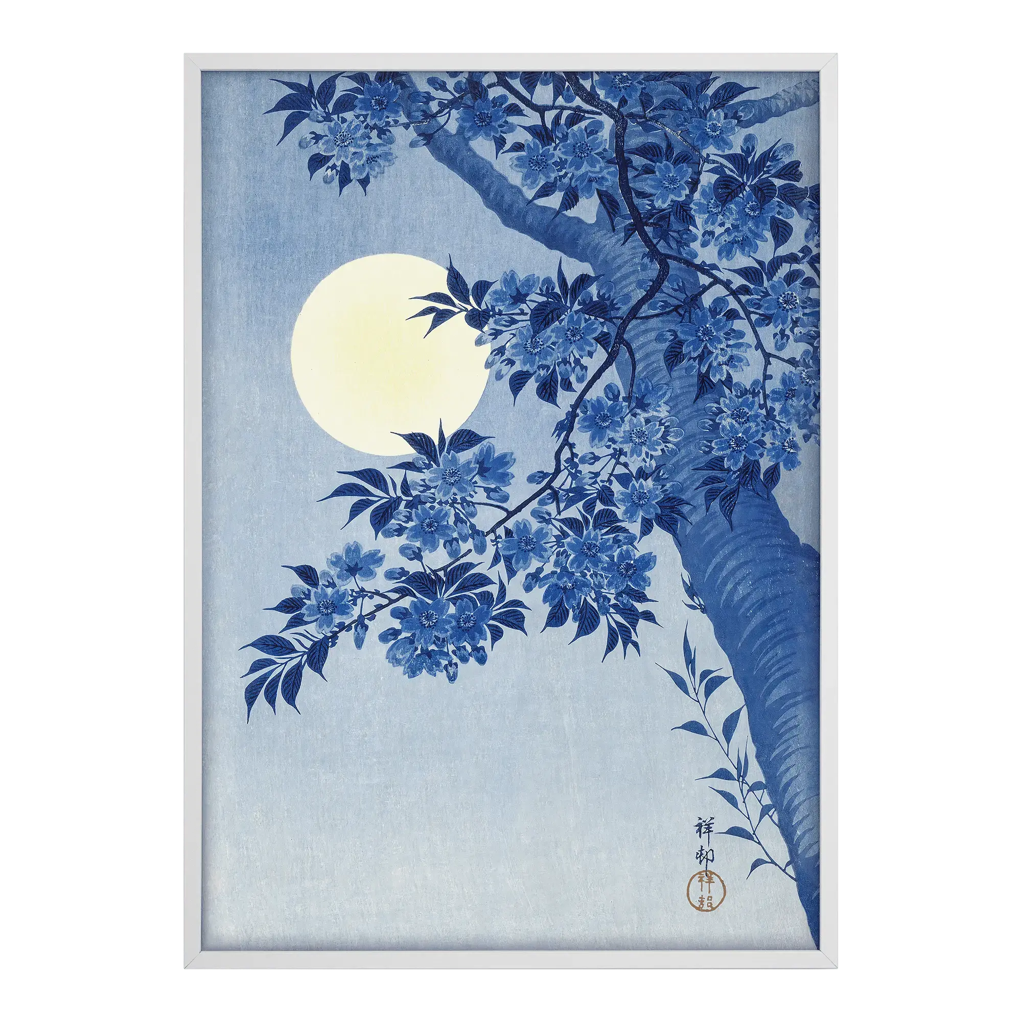 Blossoming Cherry on a Moonlit Night Alfredssons