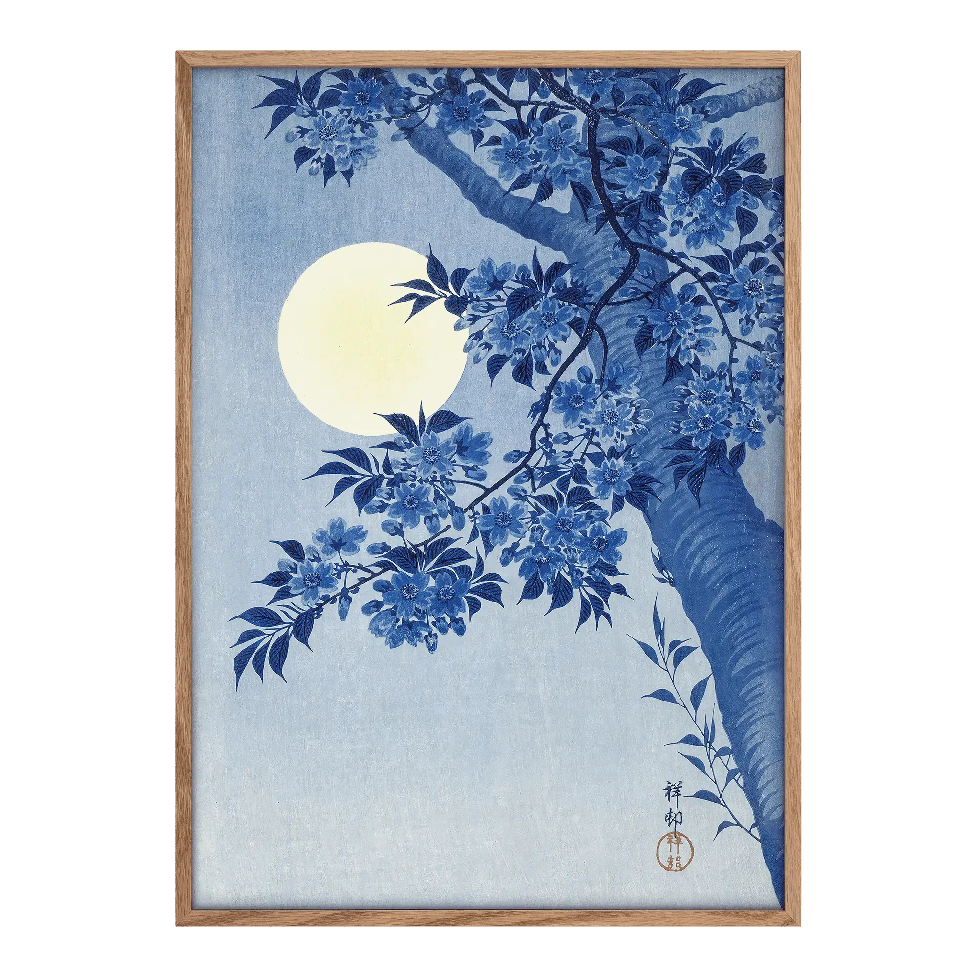 Blossoming Cherry on a Moonlit Night Alfredssons
