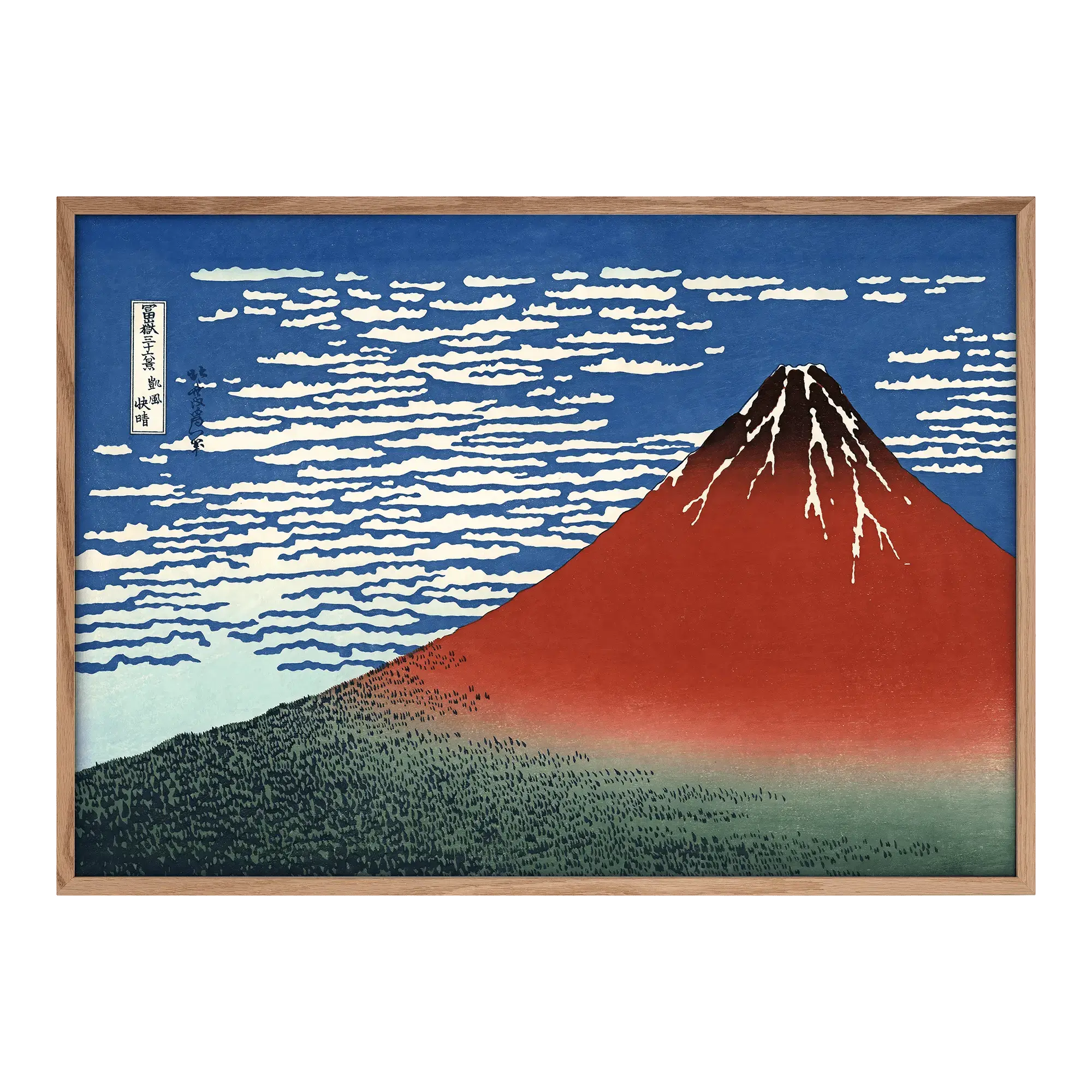 Red Fuji in Clear Weather Alfredssons