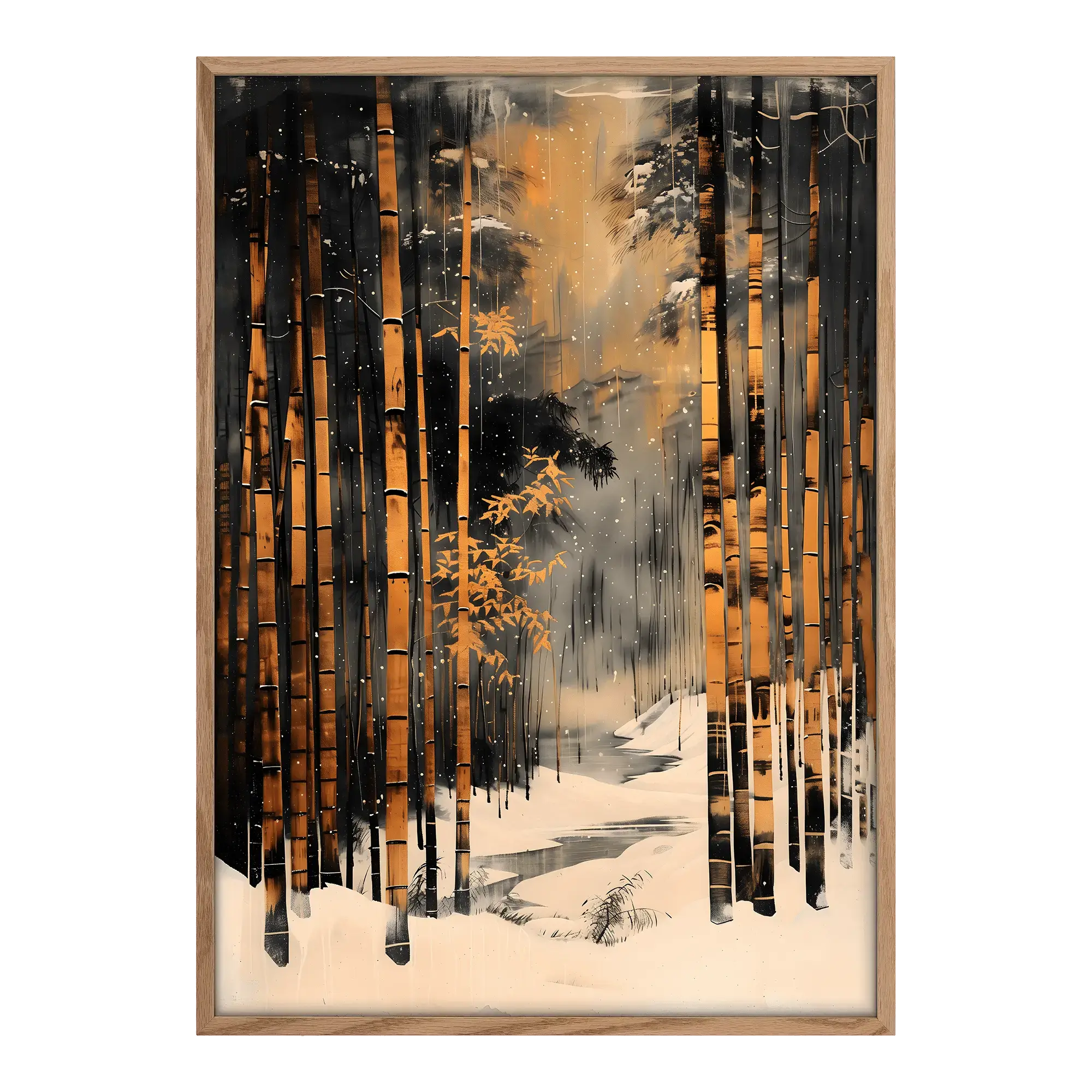Bamboo in the snow Alfredssons