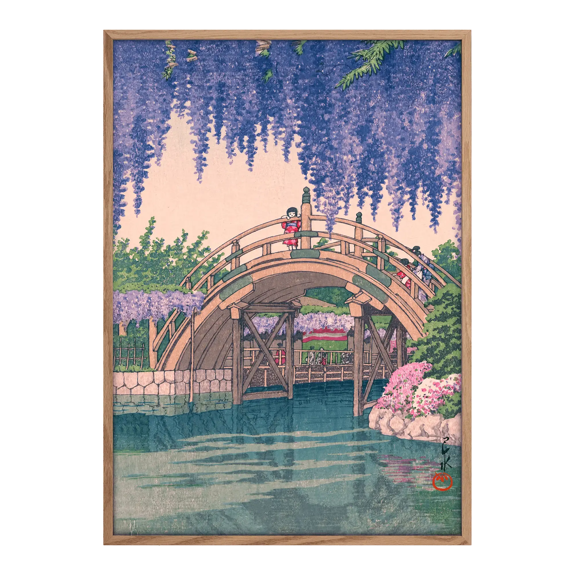 Wisteria at Kameido Alfredssons