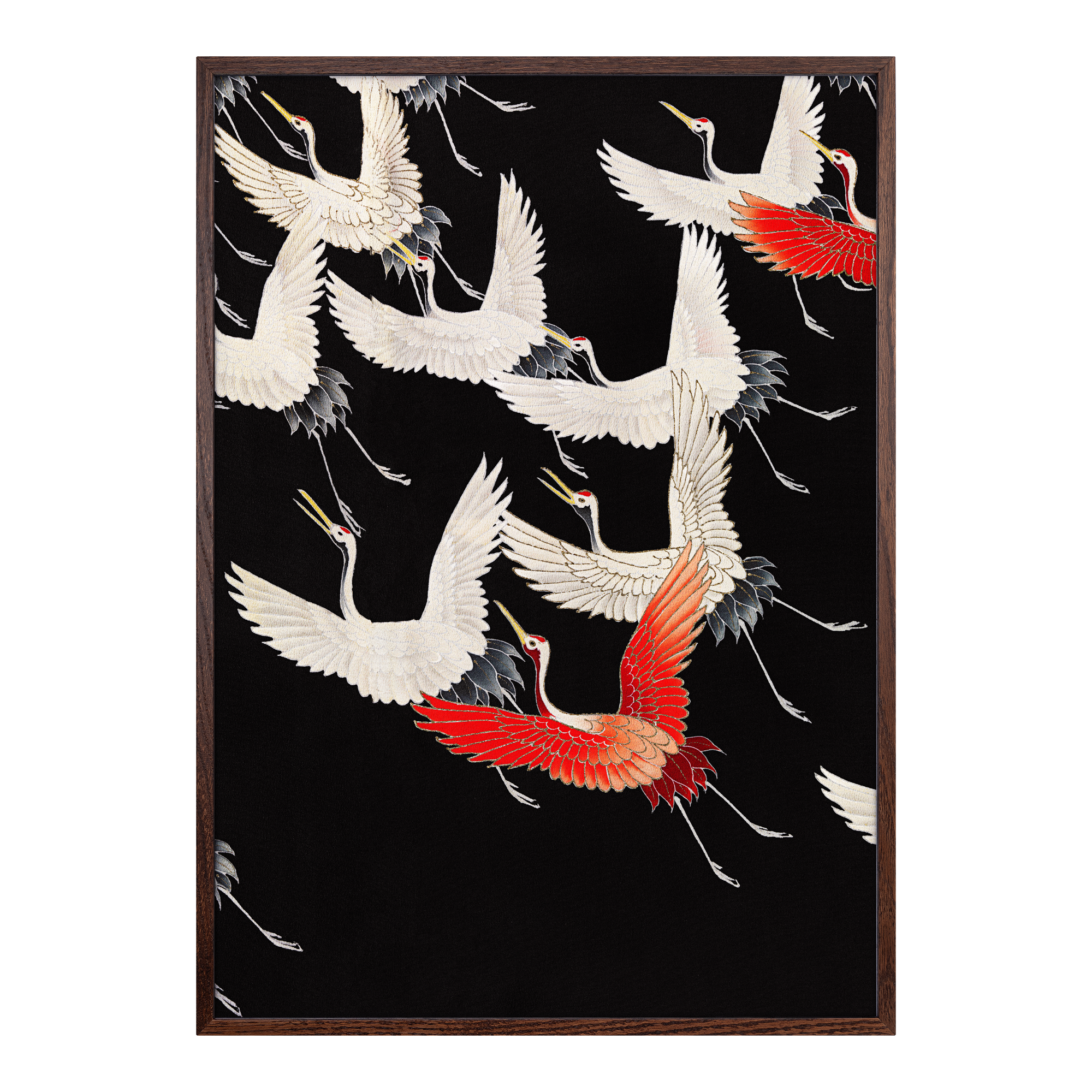 Myriad of flying Cranes Alfredssons