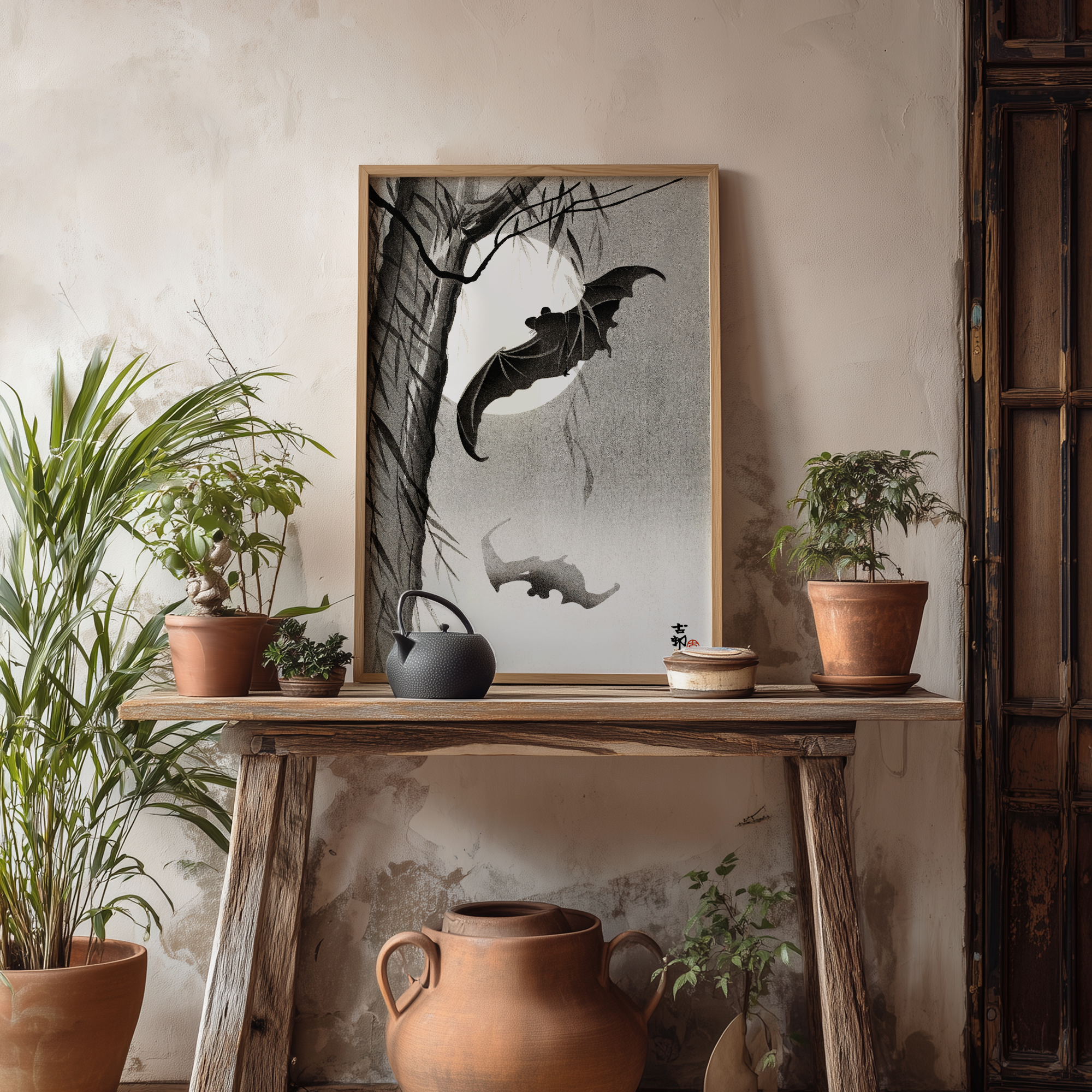 Bats under Full Moon Alfredssons