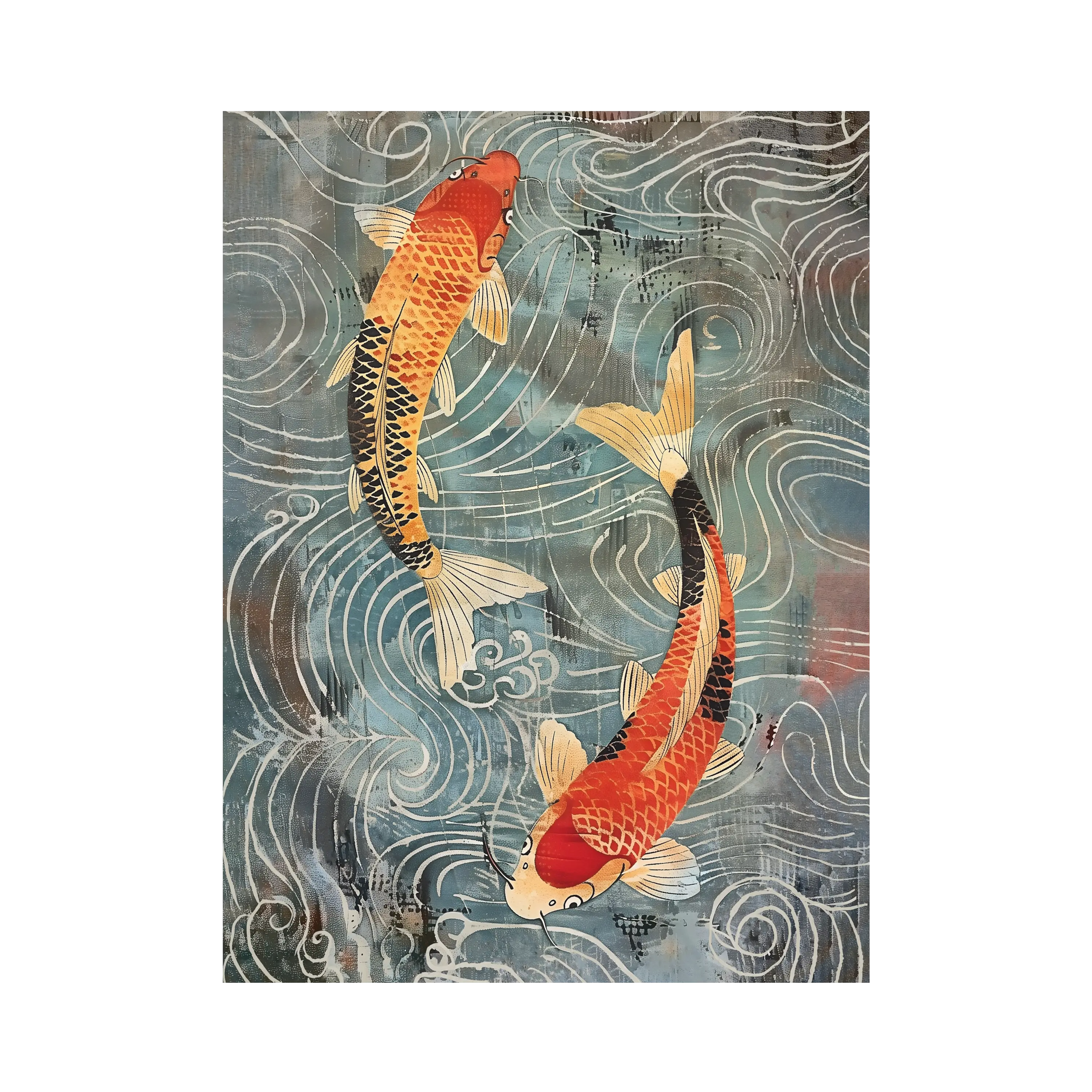 Koi in Eternal Flow Artelo